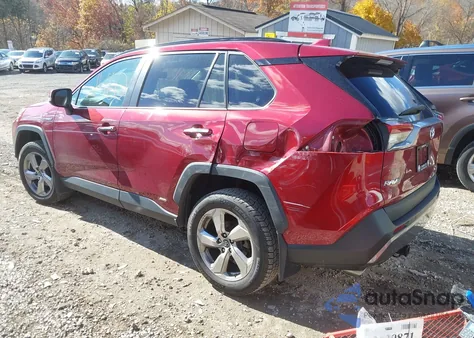 2019 Toyota Rav4 Hybrid Limited from USA, damaged, VIN 2T3DWRFV3KW022435